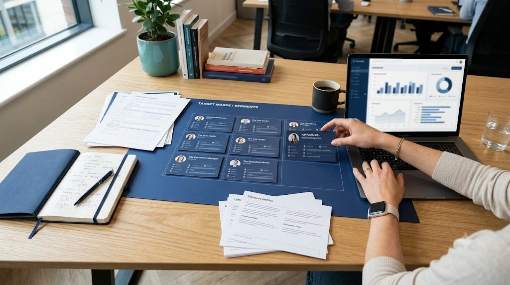 B2B SaaS ideal customer profile worksheet