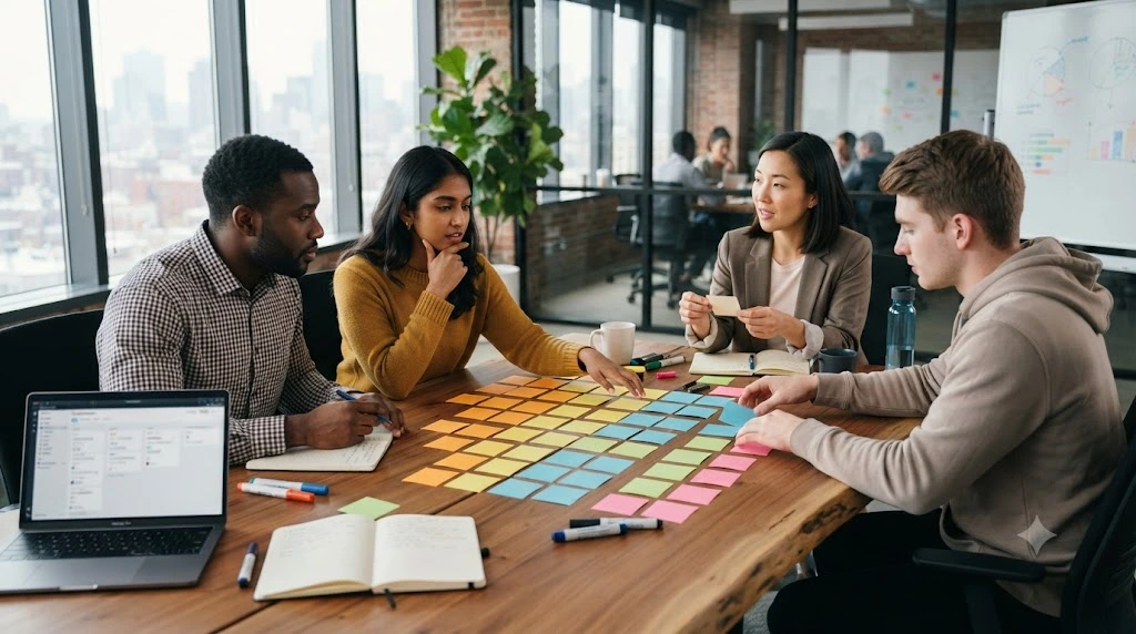 Planning customer interviews for different customer segments