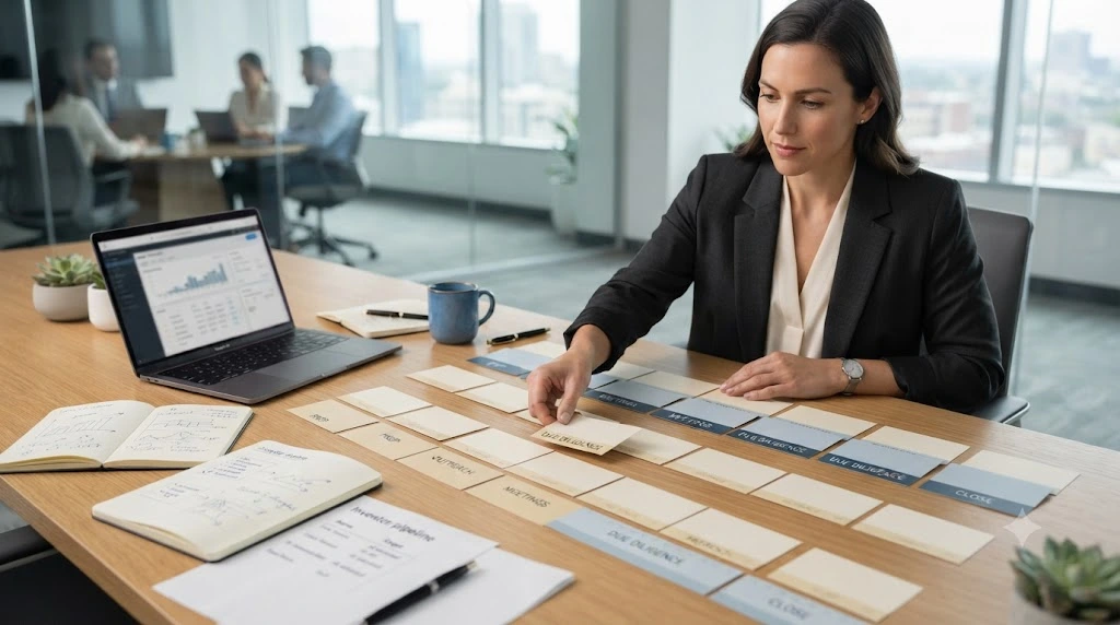 Startup fundraising timeline from preparation to closing