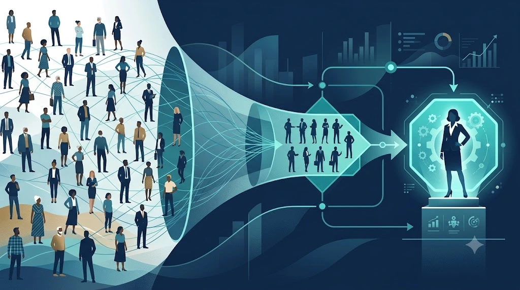 Startup target market segmentation process