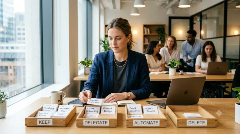 tasks to delegate as a startup founder