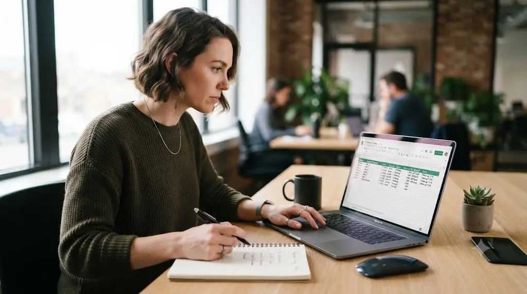 Referral tracking spreadsheet for SaaS